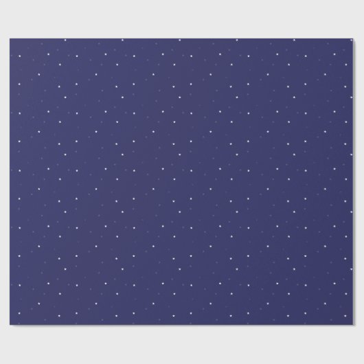 Sternenklare Nacht Geschenkpapier (Flach)