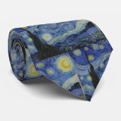 Sternenklare Nacht Krawatte (Gerollt)
