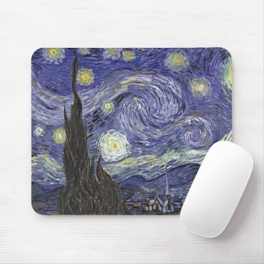 Sternenklare Nacht Mousepad (Mit Mouse)