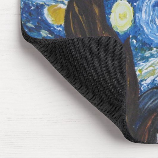 Sternenklare Nacht Mousepad (Ecke)