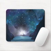 Sternenklare Nacht Mousepad (Mit Mouse)