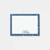 Sternenklare Nacht Post-it Klebezettel (Vorderseite)