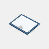 Sternenklare Nacht Post-it Klebezettel (angewinkelt)