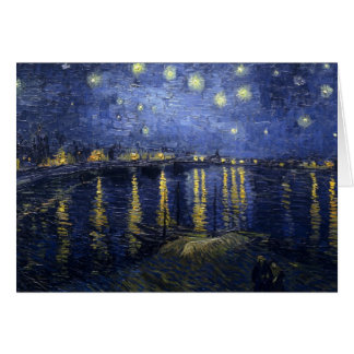 Sternenklare Nacht über der Rhône