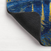 Sternenklare Nacht über der Rhône, Van Gogh Mousepad (Ecke)