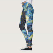 Sternenklare Nacht Van Gogh Leggings (Links)