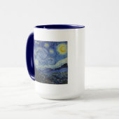 Sternenklare Nacht Van Gogh Tasse (Vorderseite Links)