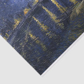 Sternenklare Nacht Van Gogh | über der Rhône | Seidenpapier (Ausschnitt)