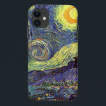 Sternenklare Nacht Vincent van Goghs iPhone 11 Hülle<br><div class="desc">Sternenklare Nacht Vincent van Goghs</div>