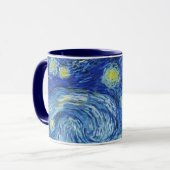 Sternenklare Nacht Vincent van Goghs Tasse (Vorderseite Links)