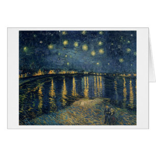 Sternenklare Nacht Vincent van Goghs über der