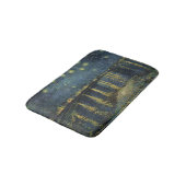 Sternenklare Nacht Vincent van Goghs | über der Badematte (Schrägansicht)