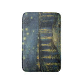 Sternenklare Nacht Vincent van Goghs | über der Badematte (Vorderseite Vertikal)