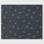 Sternenklare Nachtgeschenk-Verpackungs-Papier Geschenkpapier (Flach)