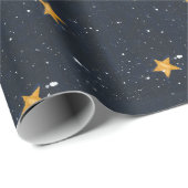 Sternenklare Nachtgeschenk-Verpackungs-Papier Geschenkpapier (Rolleneckpunkt)