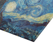 Sternenklare Nachtglasschneidenbrett Schneidebrett (Ecke)