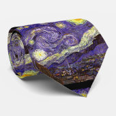 Sternenklare Nachtmalerei vom Künstler Vincent van Krawatte (Gerollt)
