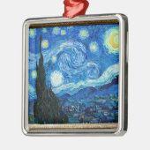 Sternenklare Nachtmalerei vom Maler Vincent van Ornament Aus Metall (Links)