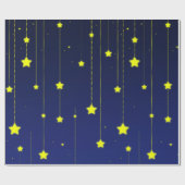 Sternenklare NachtPackpapier Geschenkpapier (Flach)