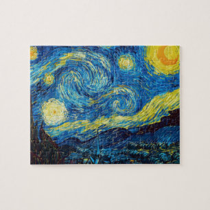 Sternenklare Nachtpuzzlespiel Van Gogh Puzzle