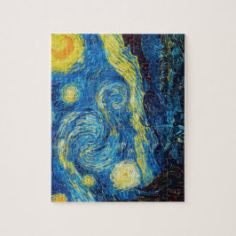 Sternenklare Nachtpuzzlespiel Van Gogh Puzzle