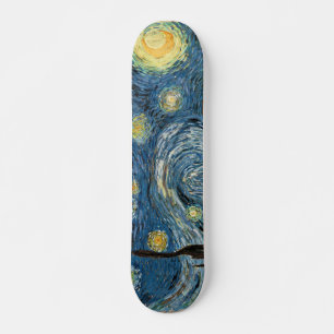 Sternenklare NachtSkateboard Oldschool Van Gogh Skateboard