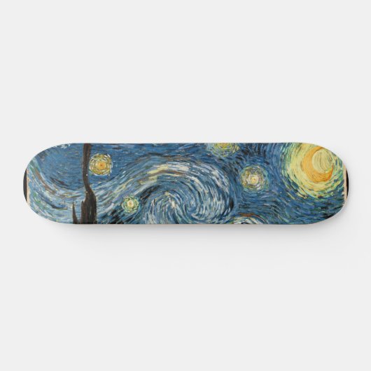 Sternenklare NachtSkateboard Van Gogh Pro Skateboard (Horizontal)
