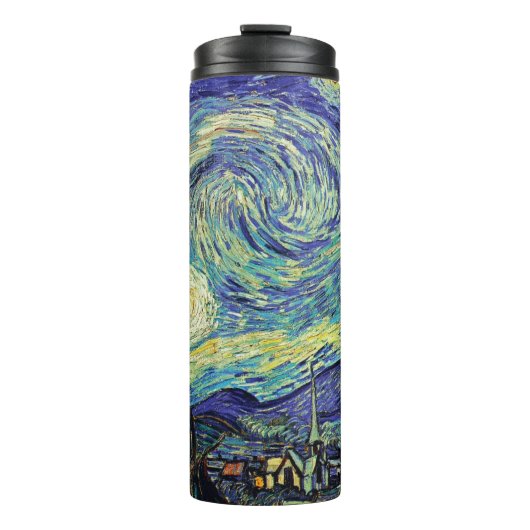 Sternenklare Nachtthermo Flasche Van Gogh (Vorderseite)