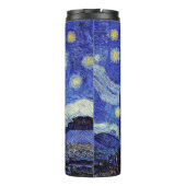 Sternenklare Nachtvan- goghthermaltrommel Thermosbecher (Rückseite)