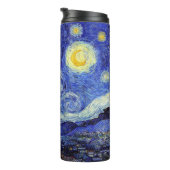 Sternenklare Nachtvan- goghthermaltrommel Thermosbecher (Nach rechts gedreht)