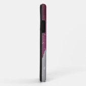 Sternenklare Qatar-Flagge Case-Mate iPhone Hülle (Hinten/Rechts)