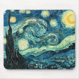 Sternenklare sternenklare Nacht Mousepad
