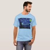 sternenklare sternenklare Nacht T-Shirt (Vorne ganz)