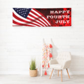 Sternenklarer Hintergrund glücklicher Banner (Insitu)