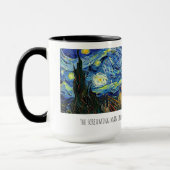 Sternenklarer Mann Kaffeetasse. Tasse (Links)
