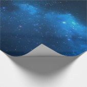 STERNENKLARER RAUM GESCHENKPAPIER (Ecke)