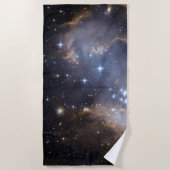 STERNENKLARER RAUM STRANDTUCH (Vorderseite)