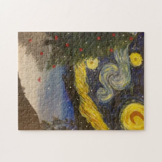 Sternenklares Nachts-Puzzlespiel Puzzle (Horizontal)