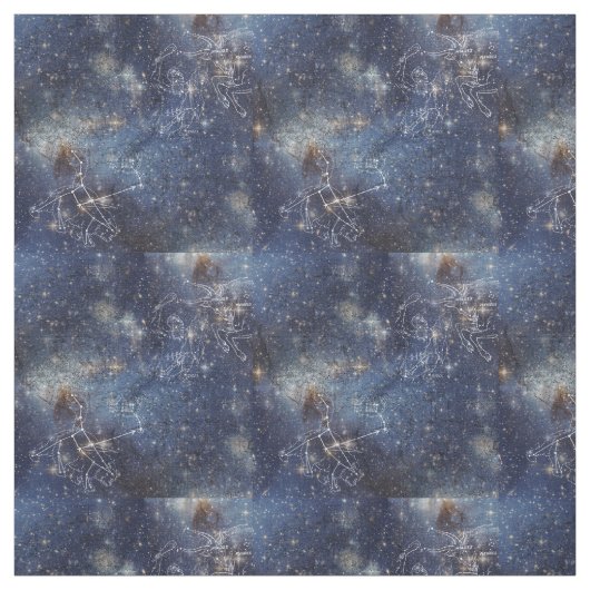 Sternenklares Raum-Konstellations-Gewebe Stoff (Muster)