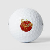 Sternenkonstellation des chinesischen Zodiac-Horos Golfball (Vorderseite)