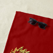 Sternenkonstellation des chinesischen Zodiac-Horos Strandtuch (Beispiel)