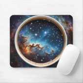 Sternenkonstellation in einer Tasse Kaffee Mousepad (Mit Mouse)