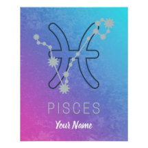Sternenkonstellation Pisces Zodiac Sign Horoskop