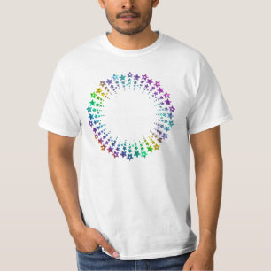 Sternenkreis gefärbt I + dein Hintergrund & Ideen T-Shirt
