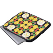 Sternenkreise Laptopschutzhülle (Vorne Knopf)