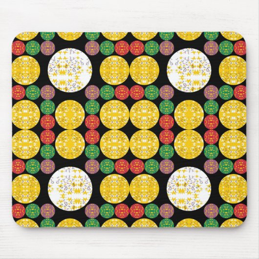 Sternenkreise Mousepad (Vorne)