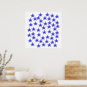 Sternenkunst Poster (Küche)