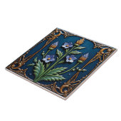 Sternenlicht Deco-Blume Fliese (Seite)