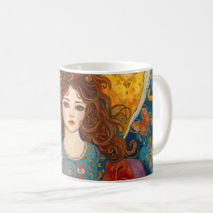 Sternenlicht Engel Kaffeetasse