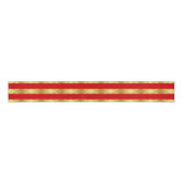 Sternenlicht Rot & Gold Ripsband (Vorderseite)